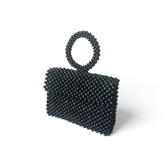 NICOLA Evening Handbag | Wooden Beads Collection