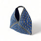 RAFAELA CHECKERED - Handmade Hobo Travel Bag | Premium Straw Bag