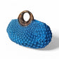 REINA Macrame Rattan Handles Handbag | Premium Straw Bag