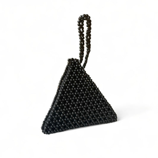 STELLA Beaded Puso Event Bag | Wooden Beads Collection