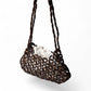 VITTORIA Beaded Boho Chic Shoulder Bag | Wooden Beads Collection