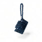 KATRINA Beaded Card Purse | Wooden Beads Accessory