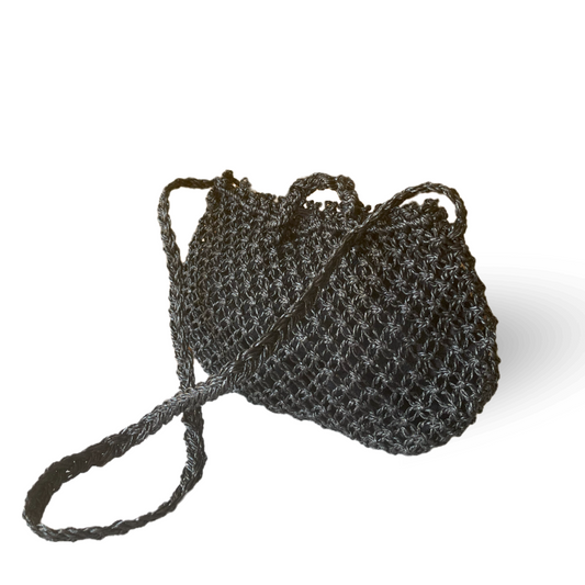 YARA Macrame Travel Sling Bag | Premium Soft Straw Rope Bag