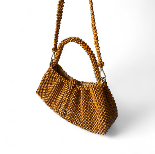 AMARISA Beaded Bag for Everyday | Wooden Beads Collection