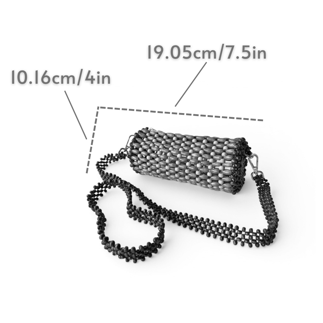 ANYA Barrel Sling Bag | Wooden Beads Collection