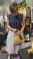 EVITA Crocheted Moon Bag with Shoulder Strap | Premium Straw Bag
