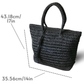 SAVANNAH Zip Top Travel Tote Bag | Premium Straw Bag